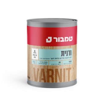 ורנית על בסיס מים שקוף מט